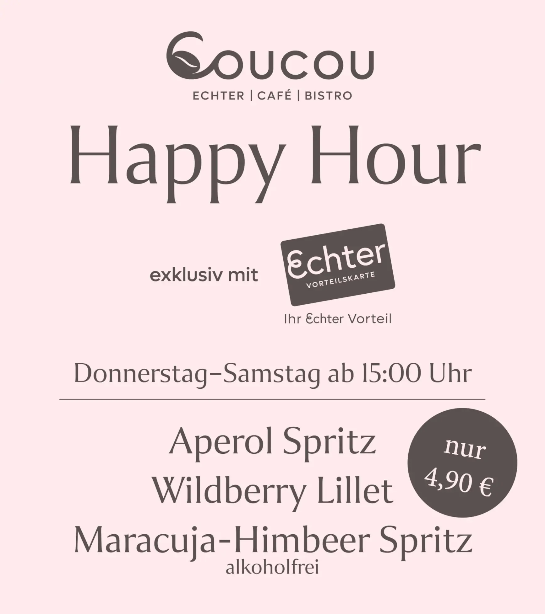 Coucou Happy Hour