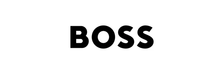 Echter Mode Marke Boss Logo