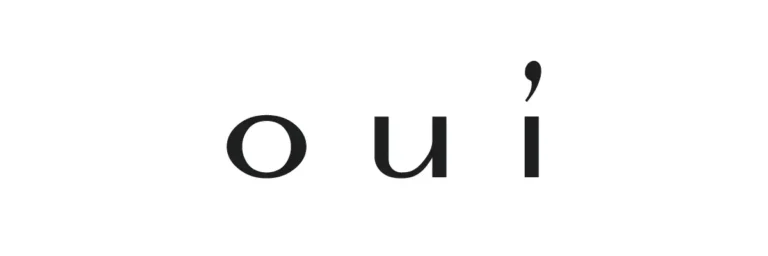 Echter Mode Marke Oui Logo