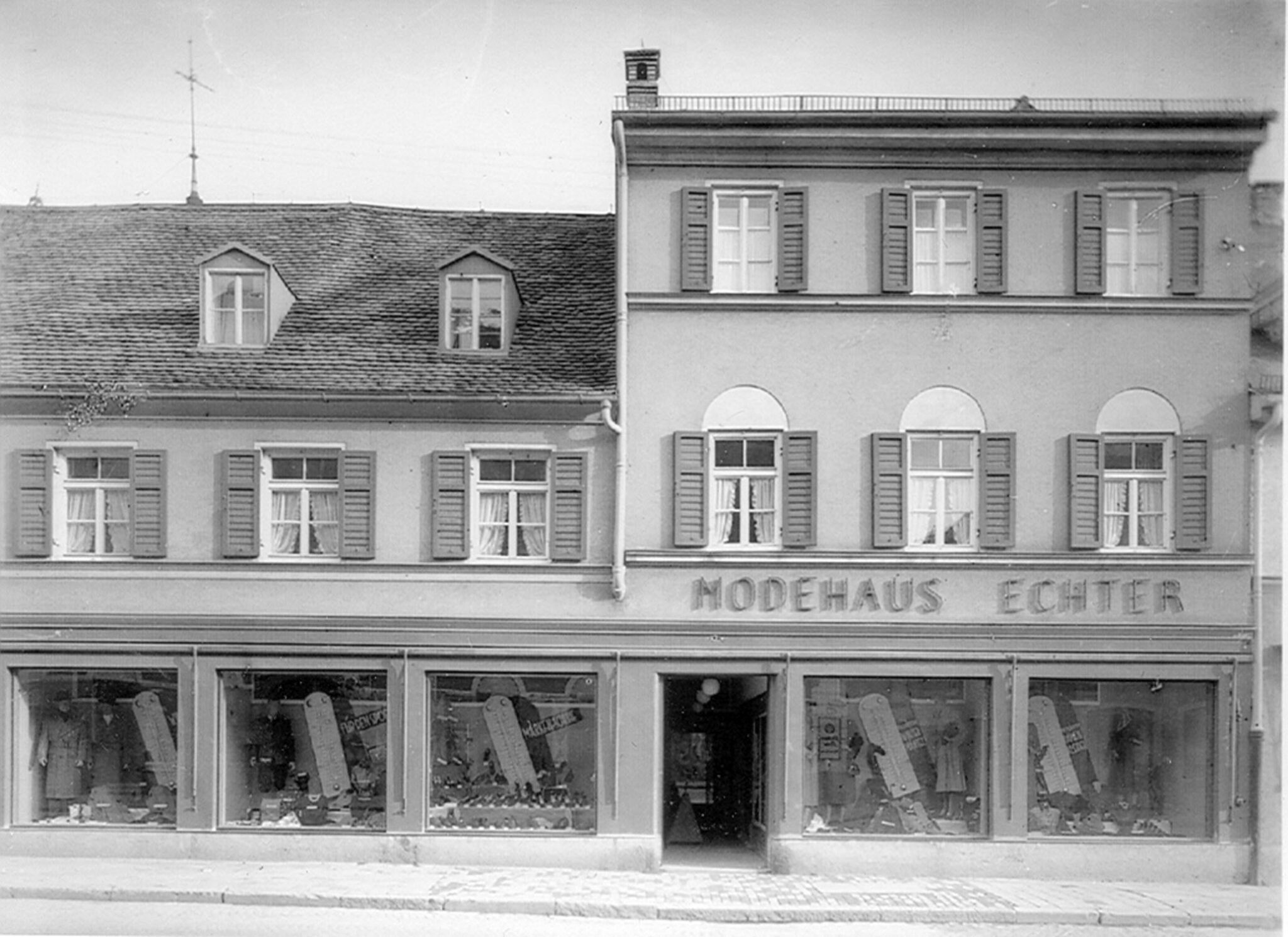 Geschichte Echter Mode in Murnau & Weilheim