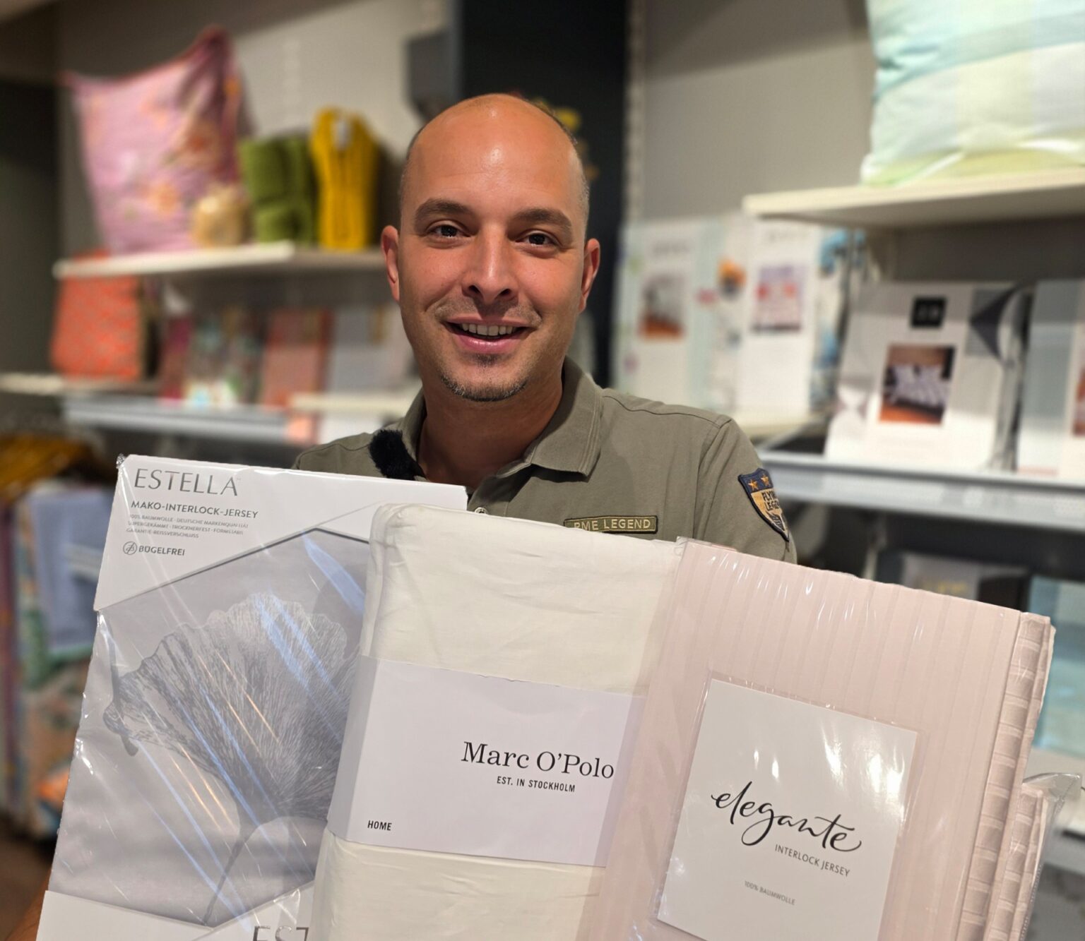Echter-Mitarbeiter präsentiert hochwertige Sommerbettwäsche von Estella, Marc O'Polo und elegante®
