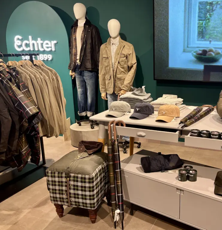 barbour stand echter modehaus trend