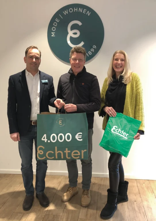 Echter Mode Wohnen Blog Verantwortung Spendenuebergabe Weilheim