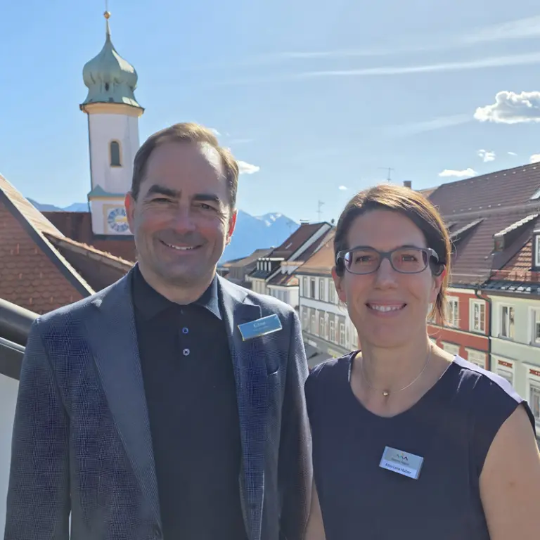 Das Klimanetzwerk der Zugspitz Region zu Gast bei Echter Mode & Wohnen in Murnau – gemeinsamer Austausch über nachhaltige Lösungen im Einzelhandel.